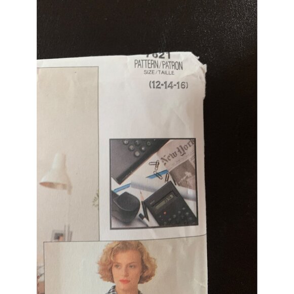 Vogue Misses Jacket Skirt Sewing Pattern 7021 Size 12 14 16 - Uncut - Picture 4 of 9